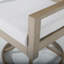 Chaises de patio pivotantes en aluminium avec coussins