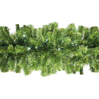 108" Garland with 100 Pure White Lights