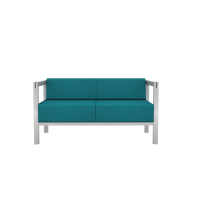 Carlyle Upholstered 55 " Linen Loveseat