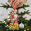 Spécial 2025: Père Noël avec le serpent, décorations en bois, par Debrekht