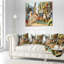 Portrait ancien oreiller illustration historique