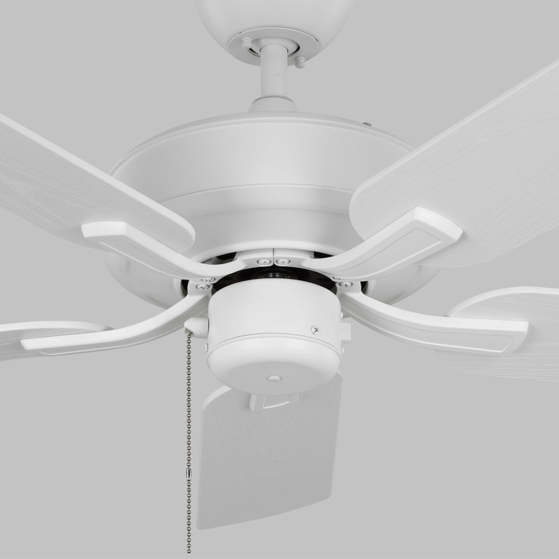 Ventilateur de plafond 44 po, Blanc mat