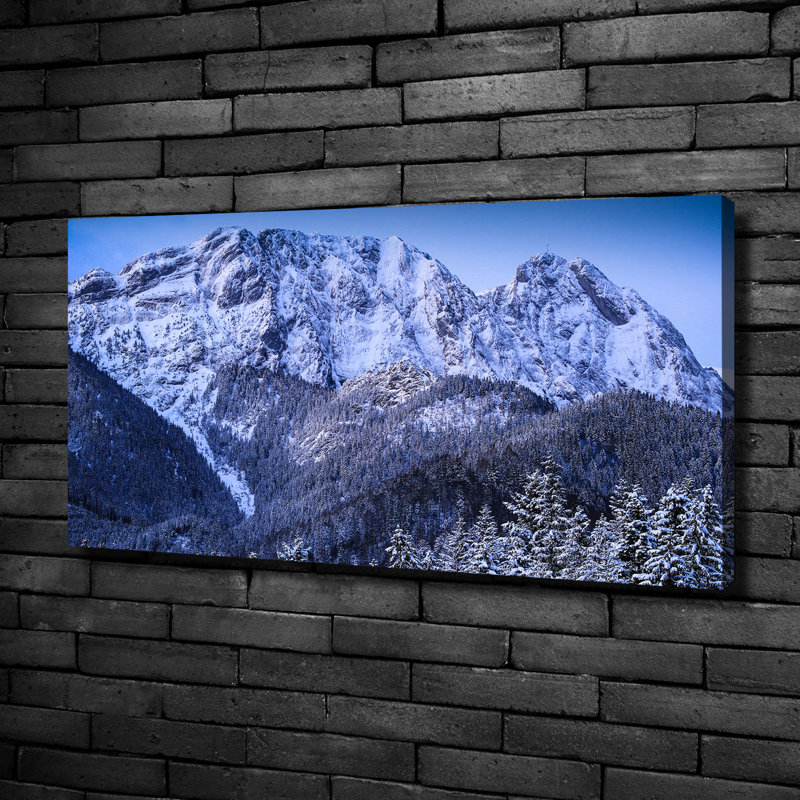Giewont Tatry - No Frame Print on Canvas