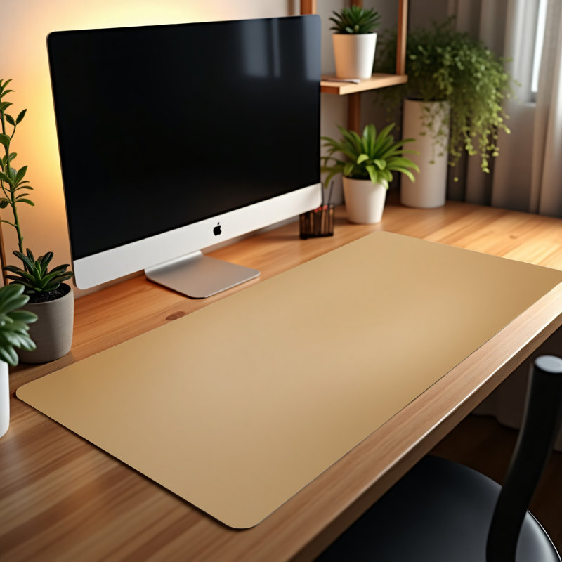 Polyester Desk Pad, 23.6x13.8