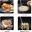 Professional Stainless Steel Kitchen Utensils - 6 Piece Set With Long Handles-110623424