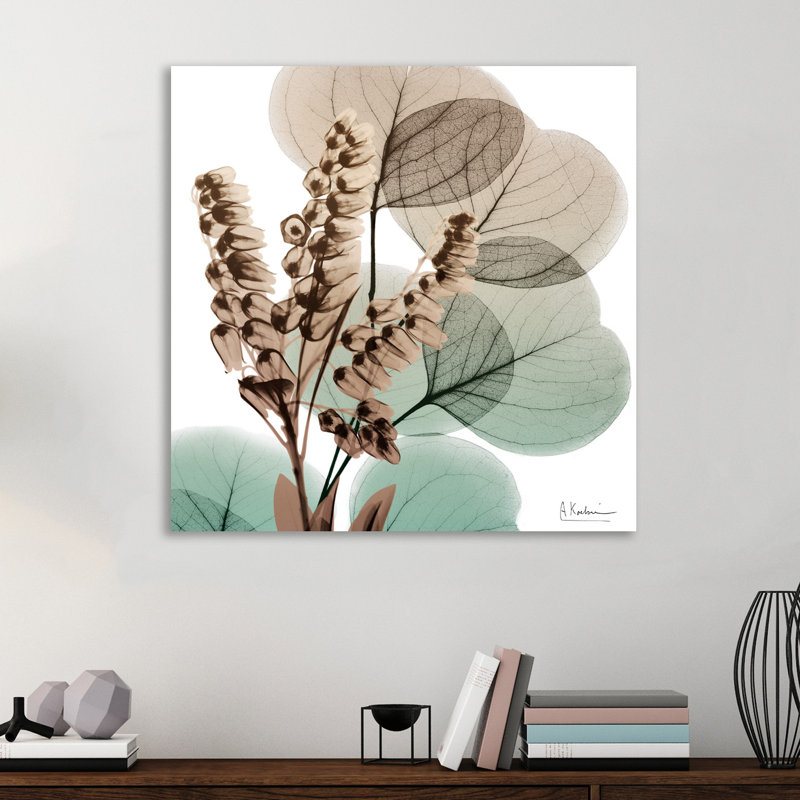 Oasis Eucalyptus 1 Piece Wrapped Canvas Wall Art, 76 cm H x 76 cm W