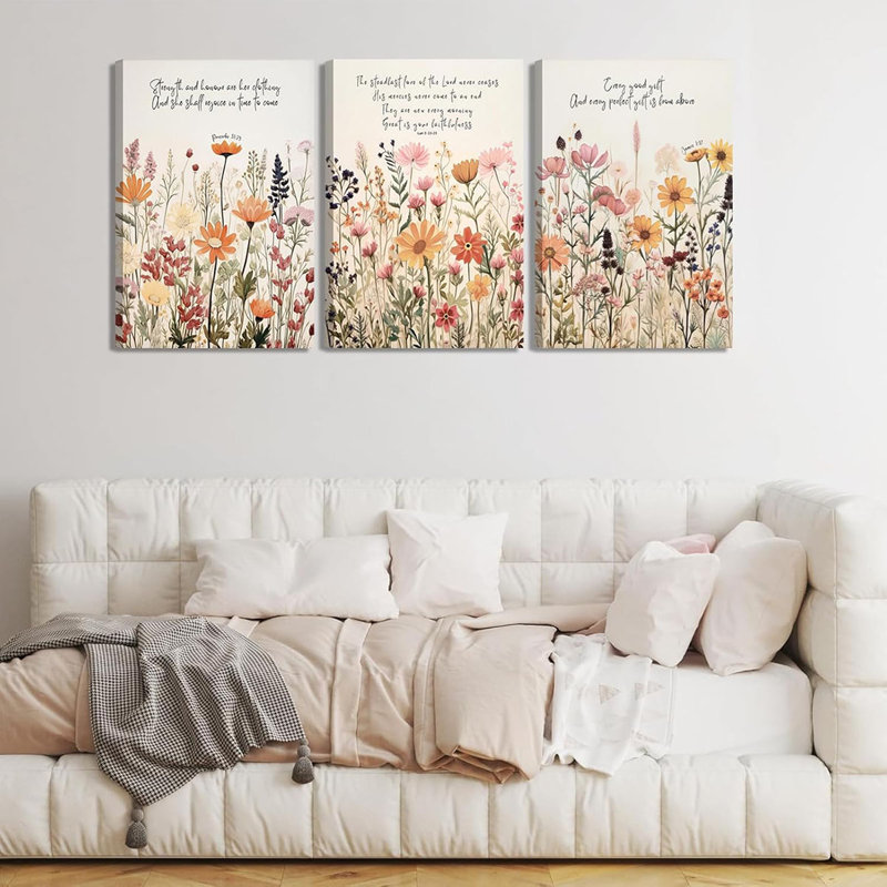 3 Piece Wrapped Canvas Print