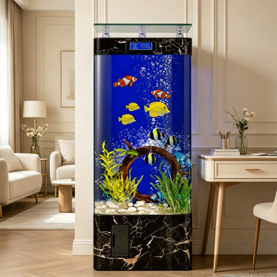 30-35 Gallon Solid Wood Modern Eco Aquarium Tank
