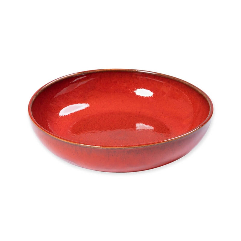 Cateluta - Medium Bowl - Red, Red 