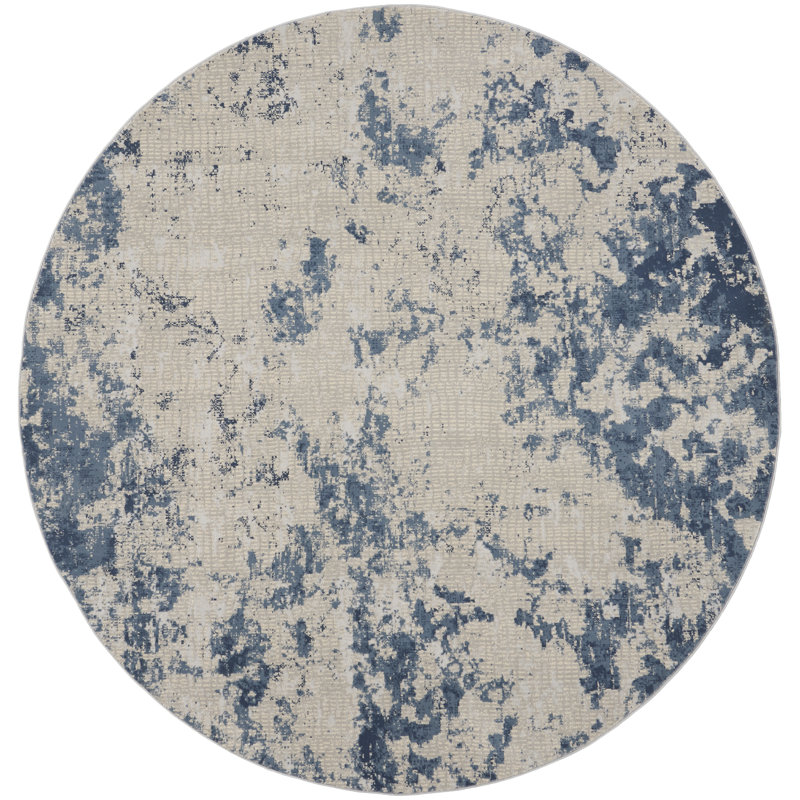 RUSTIC TEXTURES - Area Rug, Round 5'3"