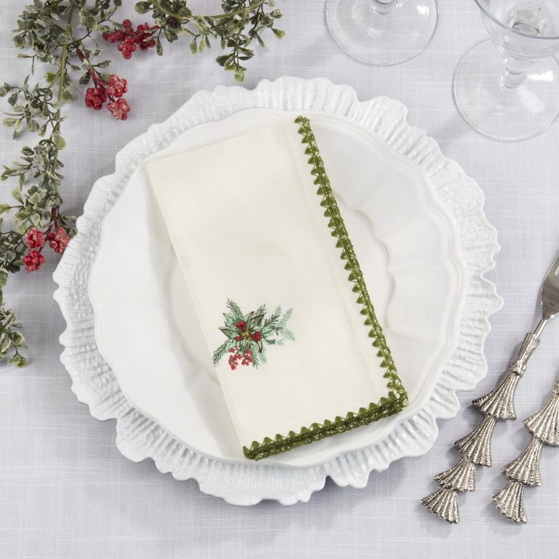 Serviette Holly (ensemble de 4)