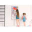 Flowers Roses Magnetic Wall Mounted Dry Erase Board