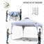 Compact 10 pi. L 10 pi. D Auvent escamotable en acier-53814228