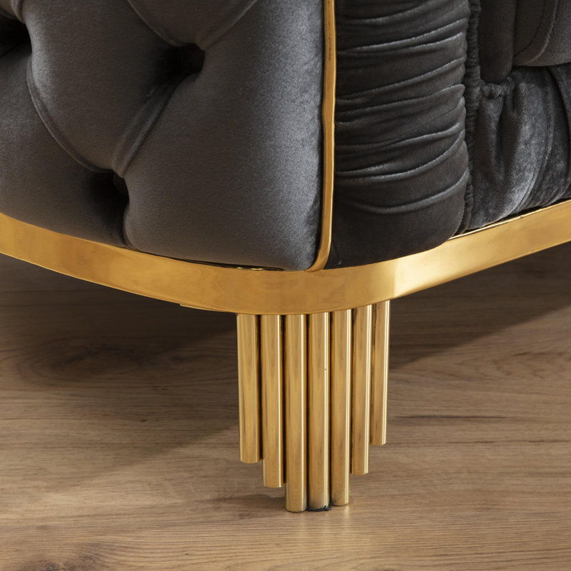 Chaise avec tissu