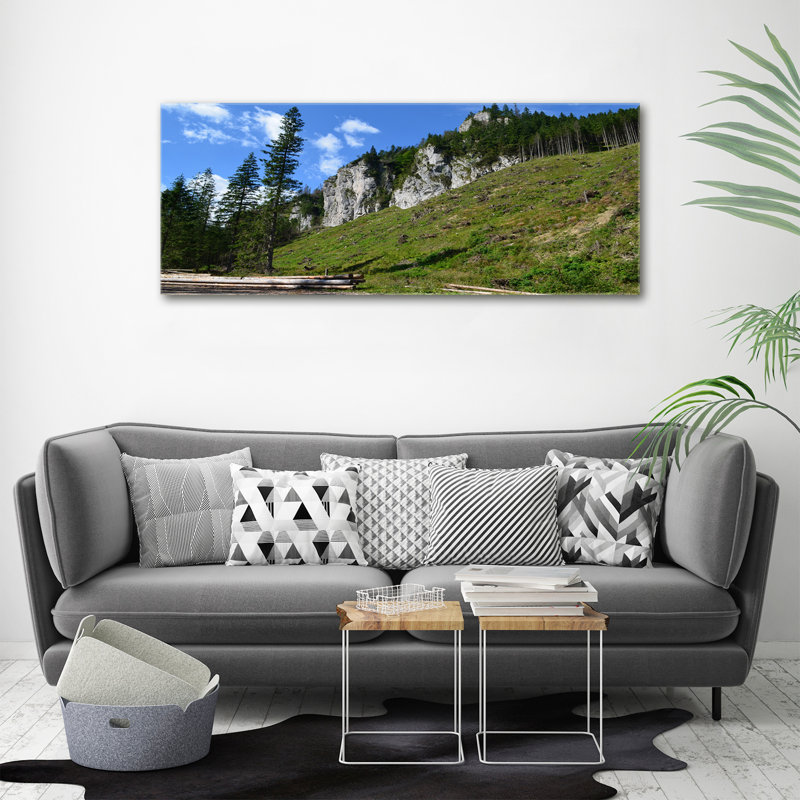 Rocky Peaks - Wrapped Canvas Print