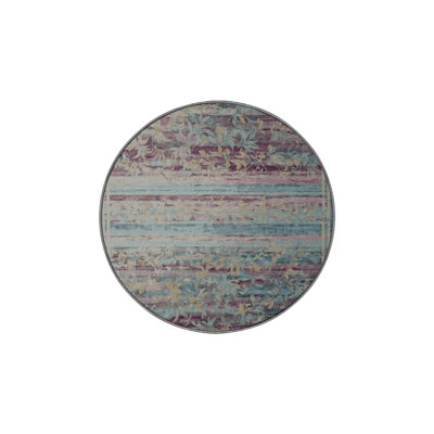 Machine Washable Gray Area Rug