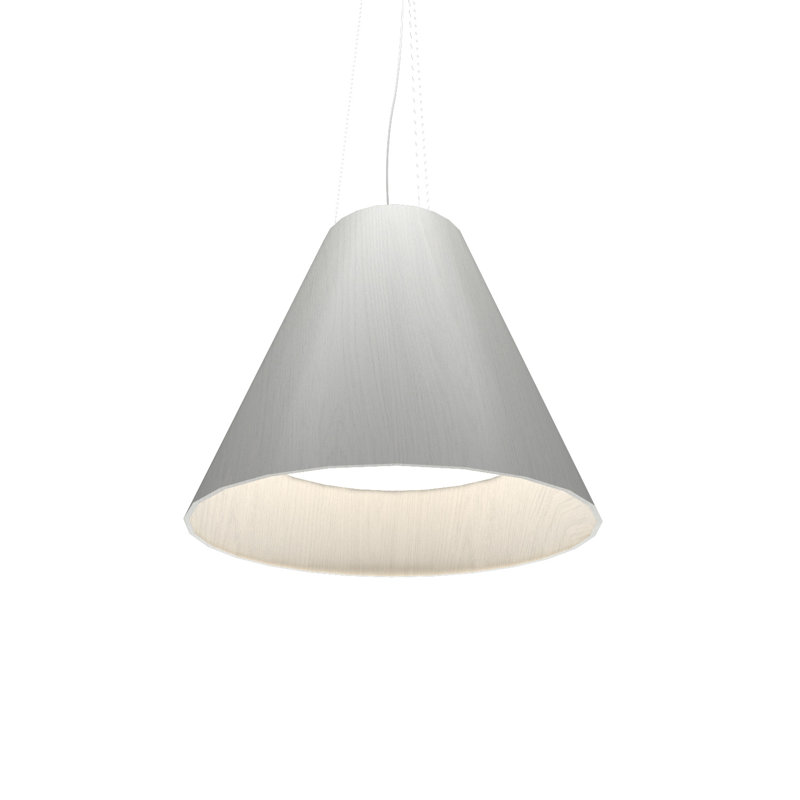 1 - Light LED Pendant, Organic White