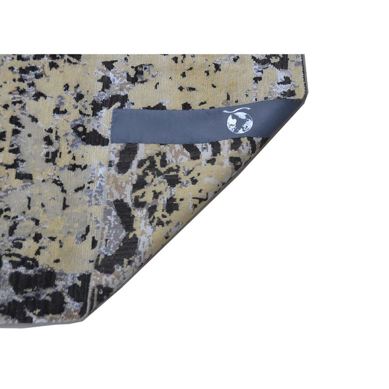 Area Rug in Beige/Charcoal, Rectangle 8' x 10'