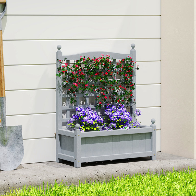 Wood Raised Garden Bed