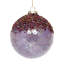 Sequin Flowing Ball Ornament - 4 Inches Set Of 6