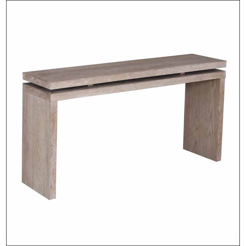 Console de 60 po Farmhouse, Noir