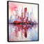 Rose et bleu gratte-ciel New York City II - gratte-ciel, art mural-1037116825-1070831248