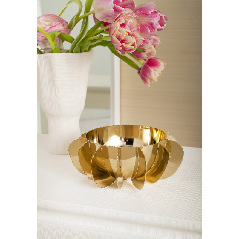 Doral Handmade Metal Decorative Bowl