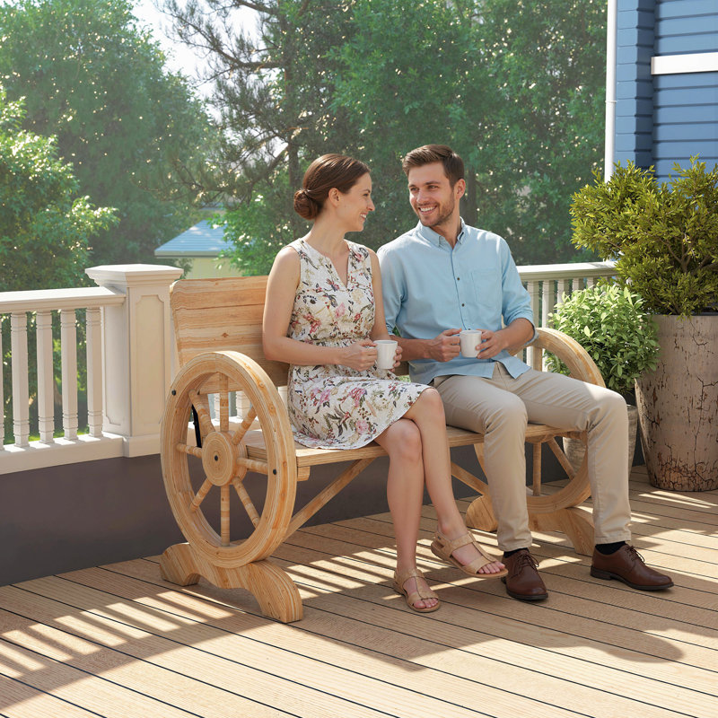 Wood Outdoor Bench
