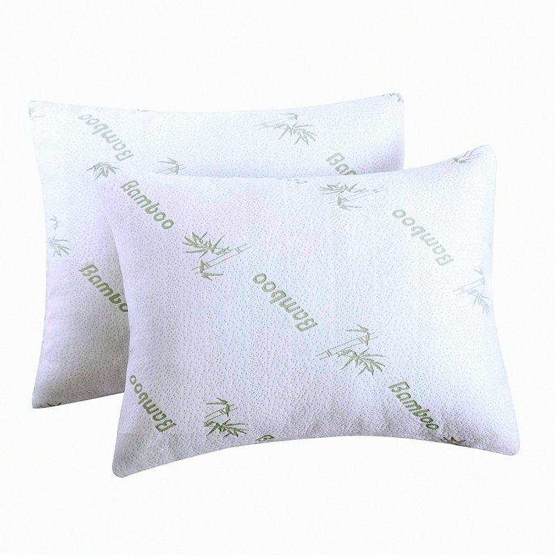 Rayon From Bamboo Cool Pillow Guard - 2 Pack Zippered Protectors, Noiseless & Absorbent 20x36 Inches, Ultra Plush Viscose, Natural Cooling Pad for a Restful Sleep