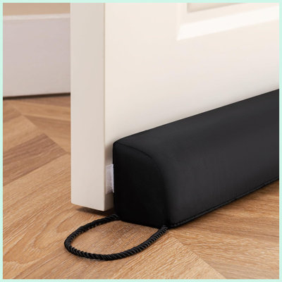 Water Resistant Door Draft Stopper, Removable Cover-36