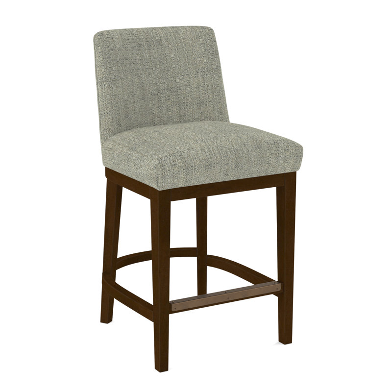 Upholstered Stool, Rumor Bliss, Pecan