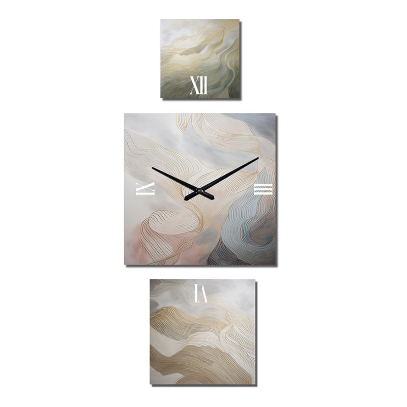 Mackel Metal Wall Clock