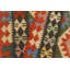 Tapis bleu / rouille en laine noué à la main 6 pi 8 po x 9 pi 8 po Cedorah Southwestern