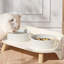  Mangeoire double pour animaux Bone China-113616401