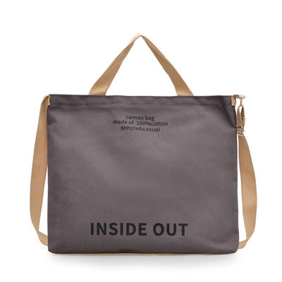 Sac à dos en toile Sac à bandoulière Sac à bandoulière de bureau Sac à bandoulière japonais