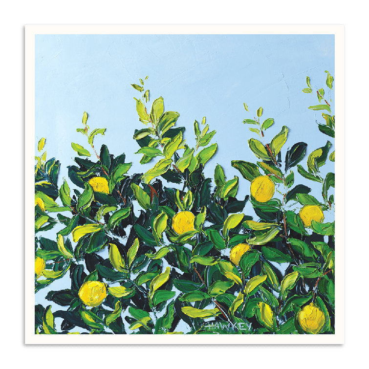 Lemon Tree by Rosalind Wheeler - Painting on Canvas