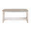 Banc de salle à manger moderne avec siège rembourré et structure en bois robuste, parfait pour les sièges à hauteur de comptoir et les îlots de cuisine.