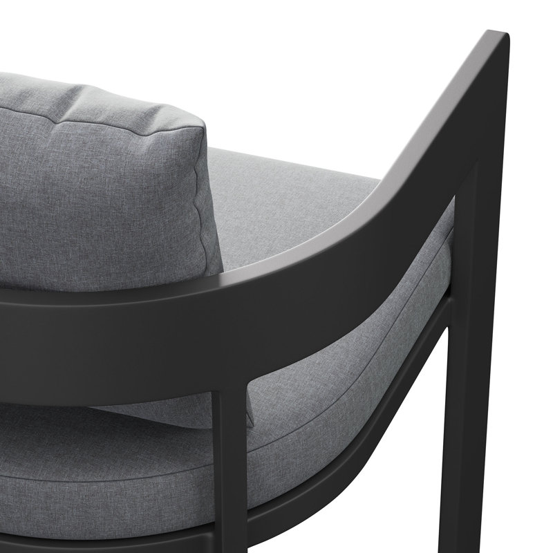 Chaise de bar Tahoe, 30.5", Gris