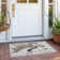 Machine Washable Indoor/Outdoor Cinead ACN1719 Ivory Rug