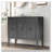 3-Door Wood Cabinet with Adjustable Shelves-13276196