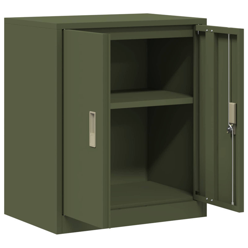 Storage Cabinet, Olive Green