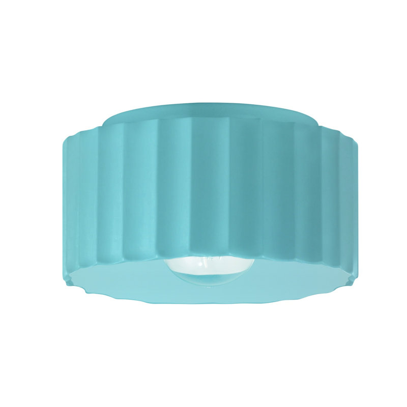 Plafonnier encastré 1 lumière Colgate, Piscine réfléchissante, H 6,5 po x l 10 po x P 10 po