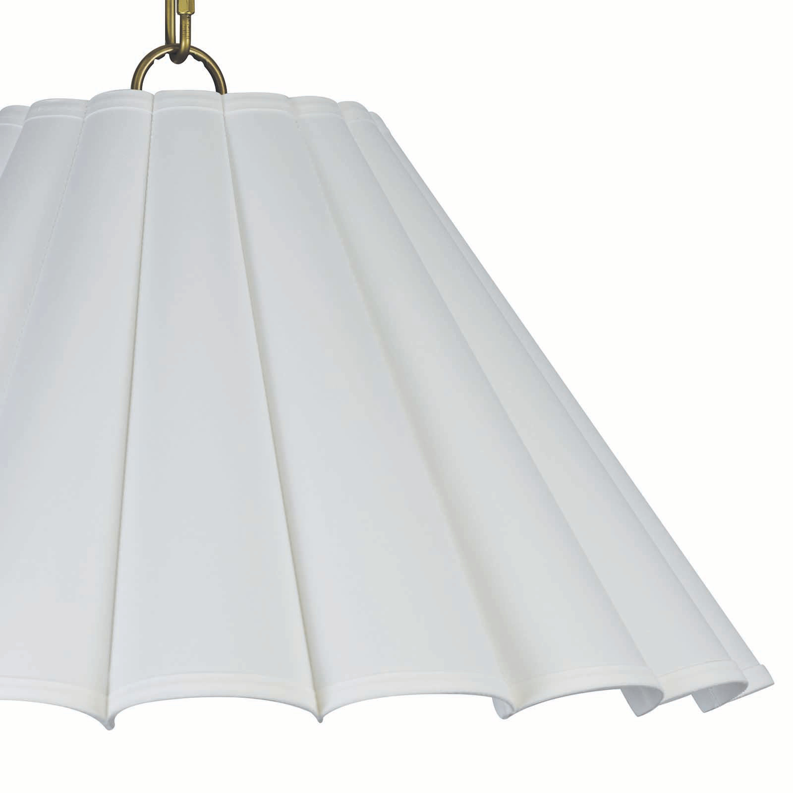 Allison Pendant Large (Natural Brass), Natural Brass