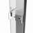 56"-60" W X 57" H Aluminum Frame Double Sliding Shower Door, Soft-Close Bathtub Door, 1/4" (6Mm) Clear Nano-Coated Tempered Glass, Dual Stainless Steel Handles-123404409