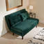 Lonara Two Seater Upholstered Double Sofa Bed-1420313415
