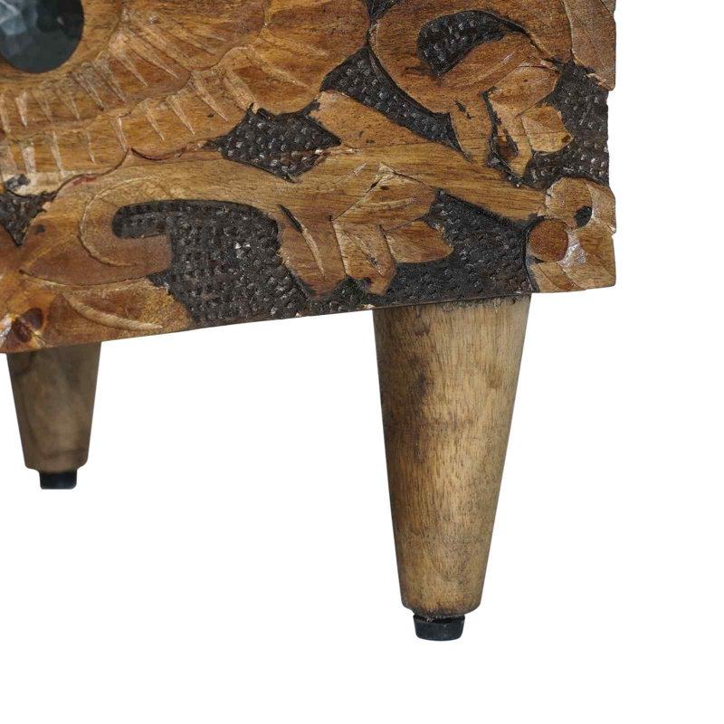 Solid Wood Bedside Table