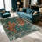 Green Tiger area rugs for Living Room, Soft and Comfortable, Suitable for all seasons, easy to maintain, machine washable Indoor floor mat, Under Table Farmhouse suitable for Bedroom, Dining Room, Study, Patio, Balcony, Home Decor-1608418340