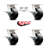 Kingpinless olefin Caster
