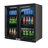 VITLIFE Back Bar Cooler with 2 Glass Doors， Under Counter Beverage Refrigerator with LED,7.5 Cu.Ft.，Counter Height Commercial Bar Fridge for Beer, Wine, Soda in Bar, Restaurant, Home-123462498-123462502