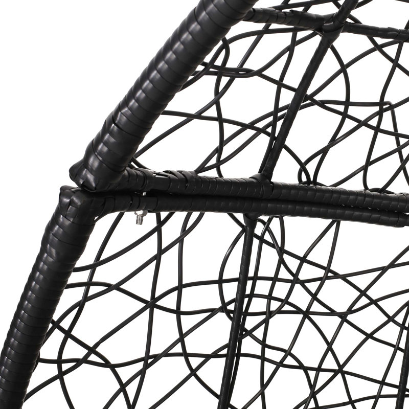 Chaise suspendue avec chaîne de 8 pi, Gris